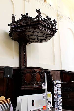 St Clement Eastcheap - The Pulpit